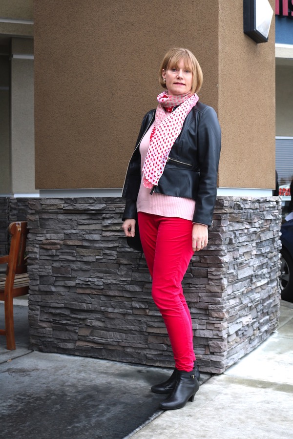 Red and Pink Outfit 1