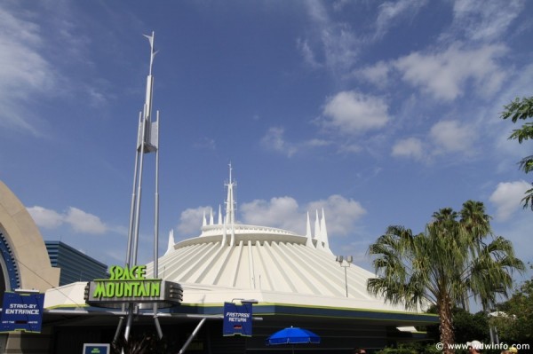 Image result for walt disney world space mountain ride