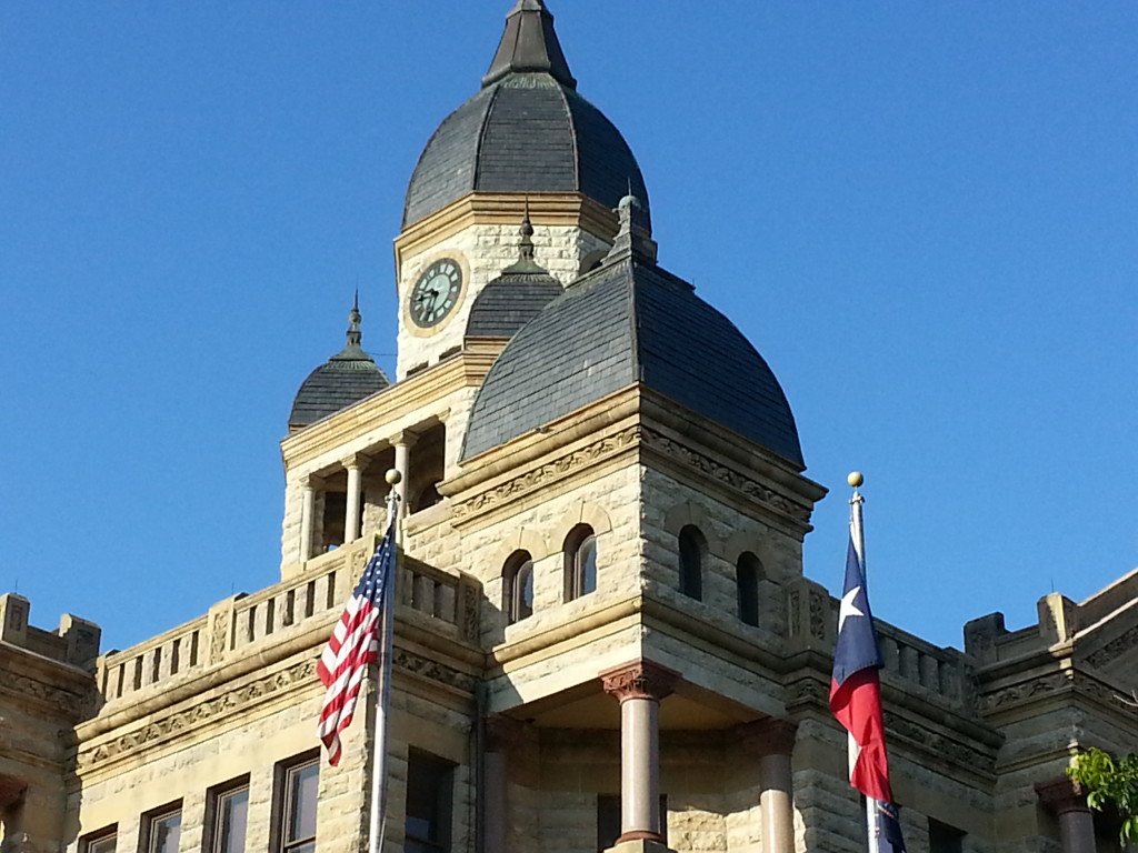Our beautiful historic courthouse.