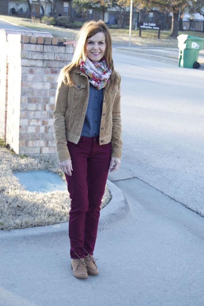 Colored Bottoms Burgundy
