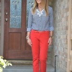 Bright Pants + Link-up