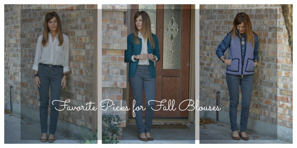 fave blouses collage