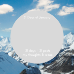 31 Days of January: A Recap