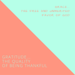 Grace & Gratitude + Numbers