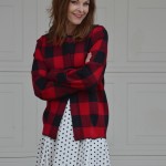 Buffalo Plaid + Polka Dots