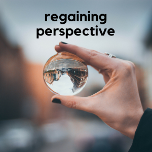 regaining perspective